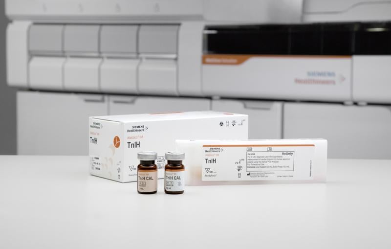 The most recent U.S. Food and Drug Administration (FDA) clearance was Siemens Healthineers high-sensitivity troponin I assays (TnIH) for the Atellica IM and ADVIA Centaur XP/XPT in vitro diagnostic analyzers. The test helps in the early diagnosis of myocardial infarctions without the need for serial tropic testing. The time to first results is 10 minutes.