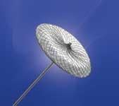 The Amplatzer transcatheter occluder can help seal holes in heart.