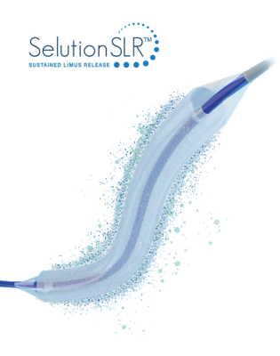 The first patient has been enrolled in a UK study of large vessel de novo coronary artery disease treated with SELUTION SLR