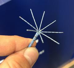 The new Octaray high-density mapping catheter from Biosense Webster has 48 electrodes to enable faster and more detailed electromapping of the heart to better guide ablation procedures. 