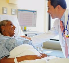 Easy access, anywhere to the ECG management system is helpful in patient care. This is the GE Muse system accessed at the patient bedside. 